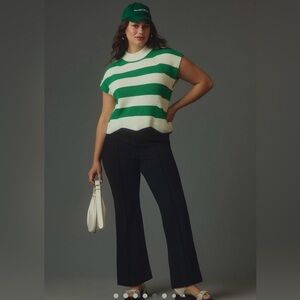 Maeve The Margot Kick-Flare Cropped Pants XL